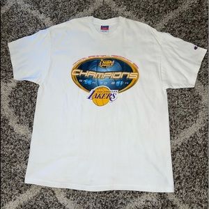 Lakers 2001 Championship T-shirt, Size XL